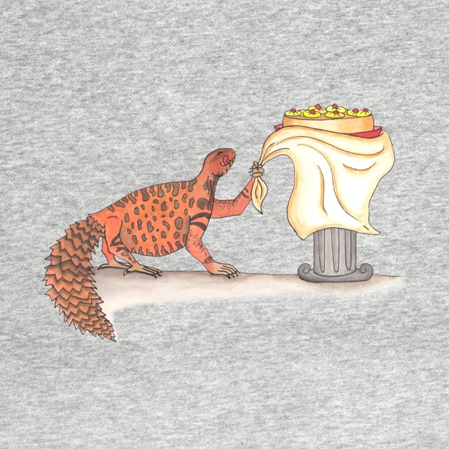 U is for Uromastyx by thewatercolorwood